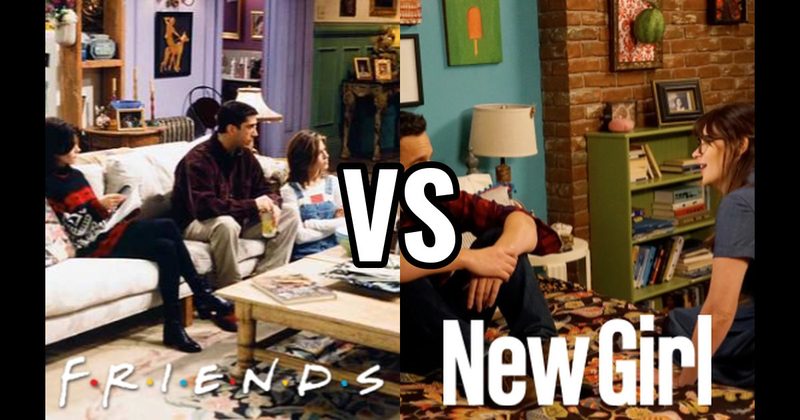 Jess & Nick’s Loft (New Girl) vs. Monica’s Apartment (Friends)