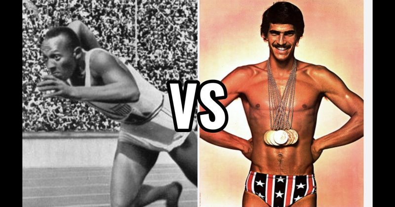 Jesse Owens vs. Mark Spitz