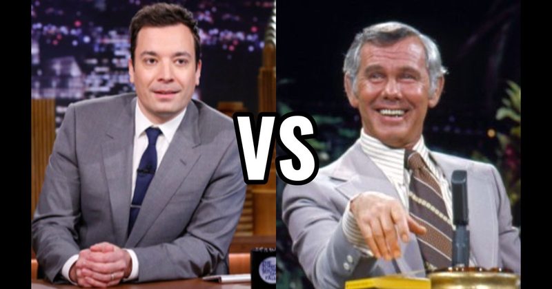 Jimmy Fallon vs. Johnny Carson