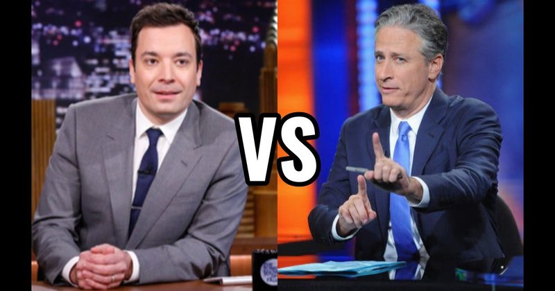 Jimmy Fallon vs. Jon Stewart