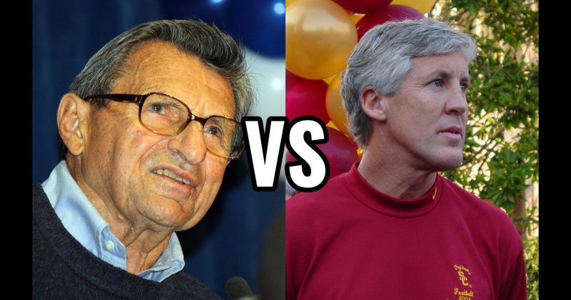 Joe Paterno vs. Pete Carroll