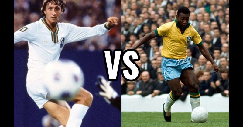 Johan Cruyff vs. Pelé