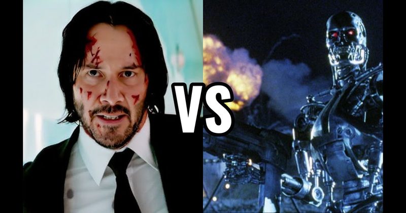 John Wick (John Wick) vs. The Terminator