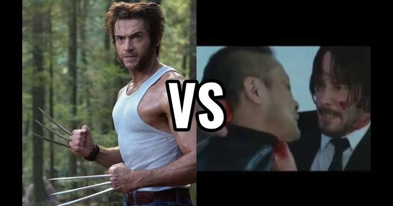 John Wick's Pencil (John Wick: Chapter 2) vs. Wolverine's Claws (X-Men)