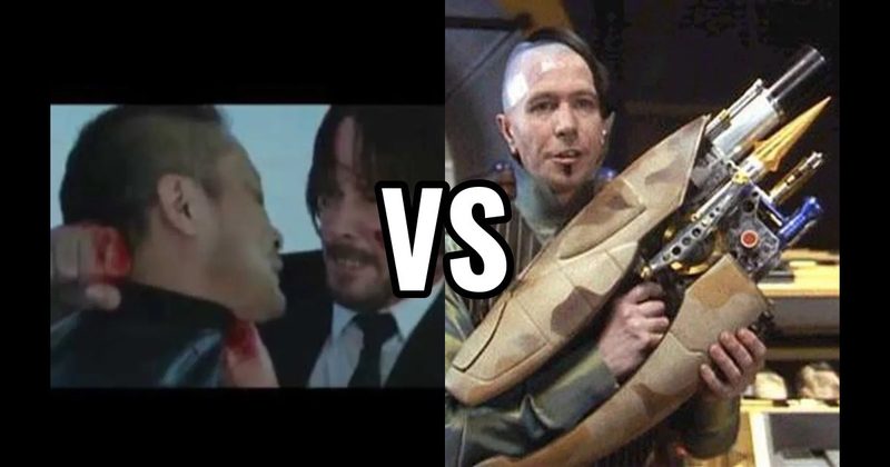 John Wick's Pencil (John Wick: Chapter 2) vs. Zorg ZF-1 (Fifth Element)