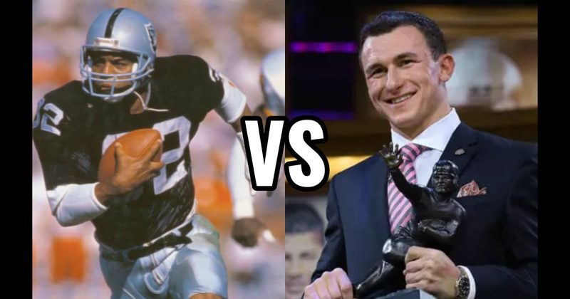 Johnny Manziel vs. Marcus Allen