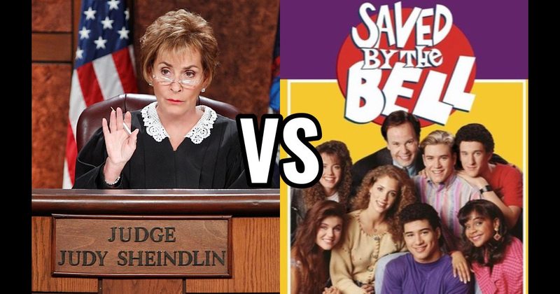Judge Judy vs. Saved by the Bell