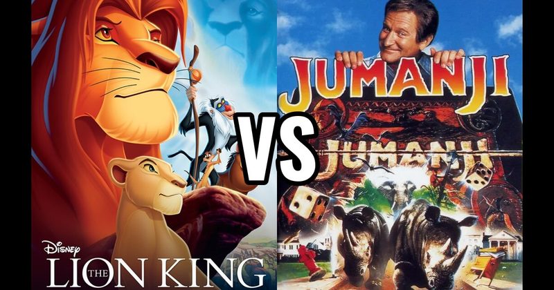 JUMANJI vs. The Lion King