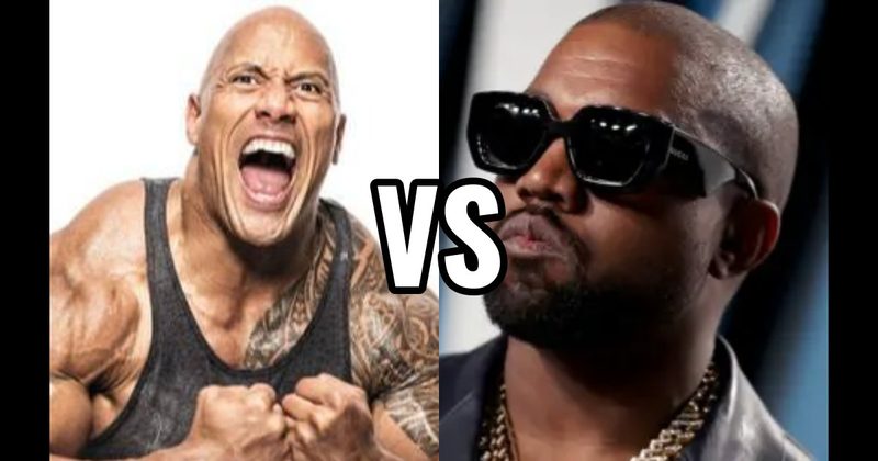 Kanye West vs. The Rock (Dwayne Johnson)