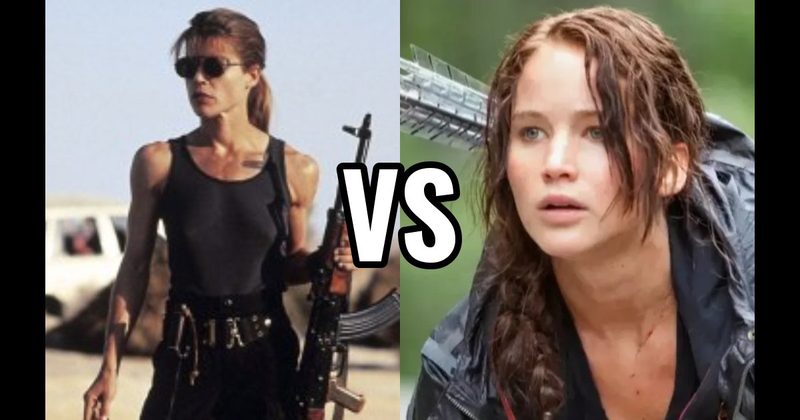 Katniss Everdeen (The Hunger Games) vs. Sarah Connor (Terminator / T2)