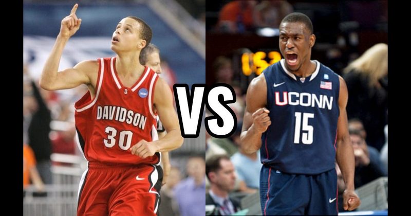 Kemba Walker vs. Stephen Curry