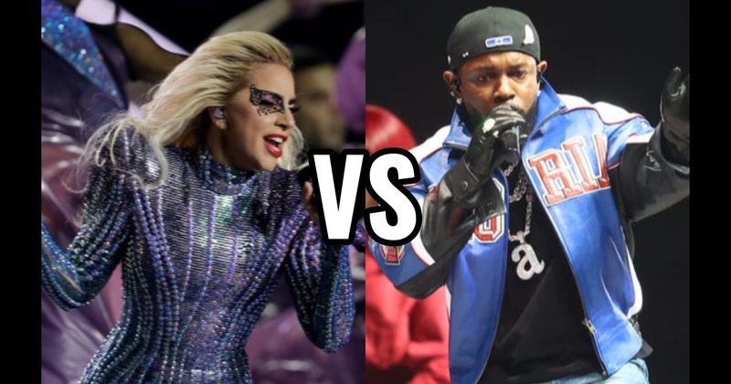 Kendrick Lamar (2025) vs. Lady Gaga (2017)