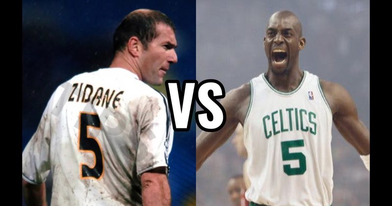 Kevin Garnett vs. Zinedine Zidane