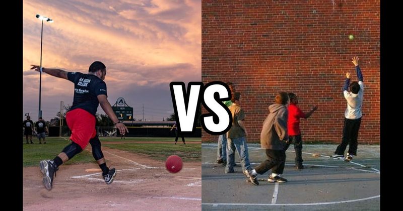 Kickball vs. Wall Ball