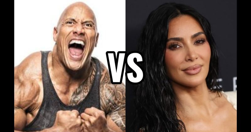 Kim Kardashian vs. The Rock (Dwayne Johnson)