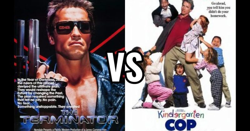 Kindergarten Cop (1990) vs. The Terminator (1984)