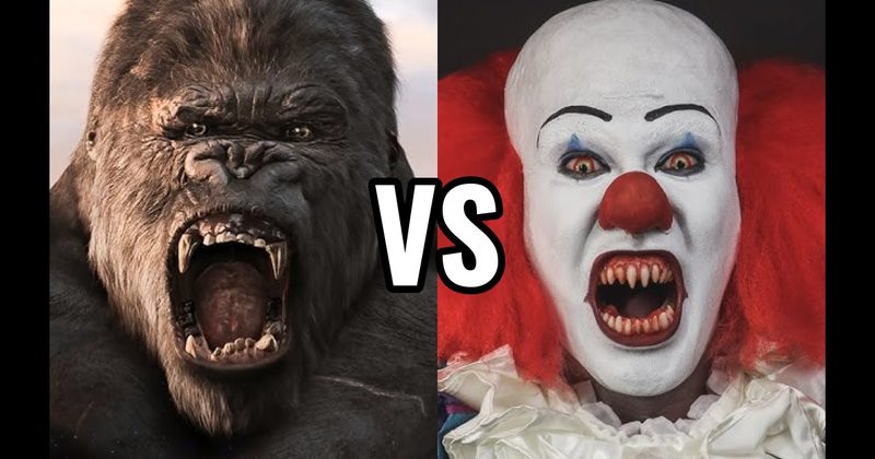 King Kong vs. Pennywise (It)