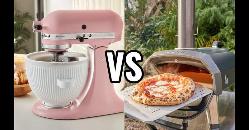 KITCHENAID STAND MIXER vs. OONI PIZZA OVEN