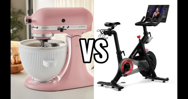 KITCHENAID STAND MIXER vs. PELOTON BIKE