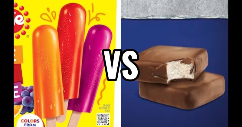 Klondike Bars vs. Popsicles