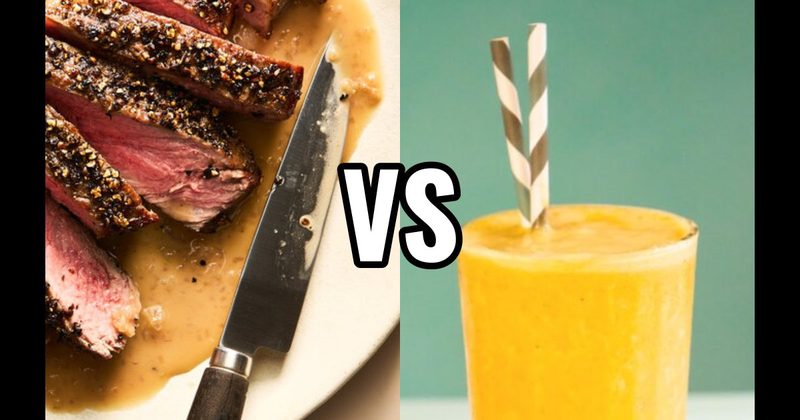 Knife vs. Straw