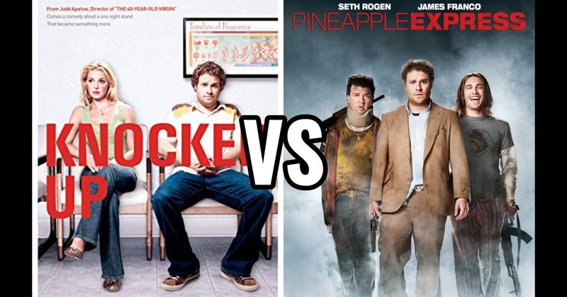 Knocked Up vs. Pineapple Express