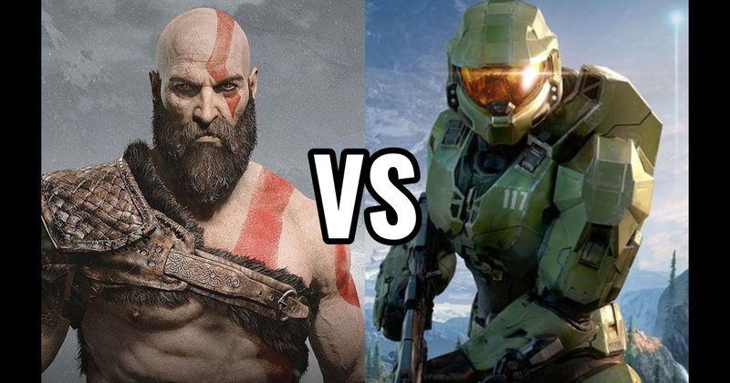 Kratos (God of War) vs. Master Chief (Halo)