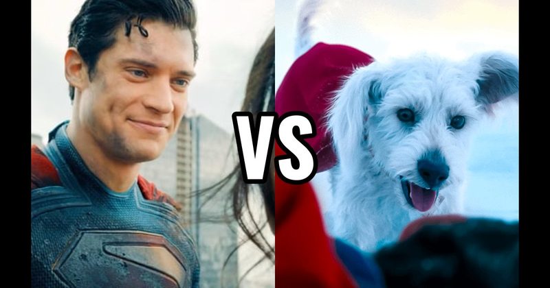 Krypto the Super Dog vs. Superman/Clark Kent