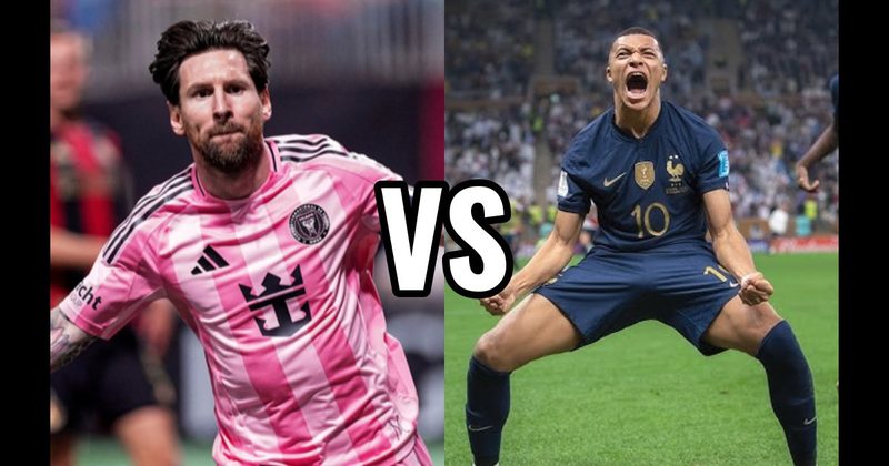 Kylian Mbappé vs. Lionel Messi