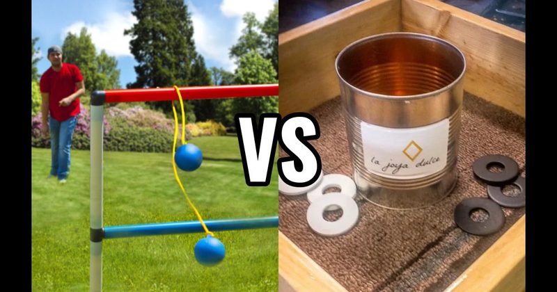 Ladder Toss vs. Washers