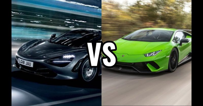 Lamborghini Huracán vs. McLaren 720S