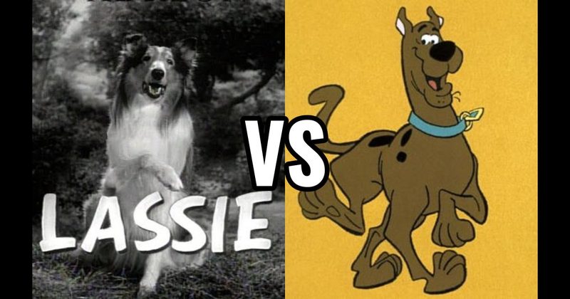 Lassie (Lassie) vs. Scooby-Doo (Scooby-Doo)