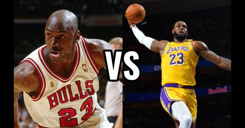 LeBron James vs. Michael Jordan