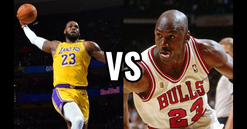 LeBron James vs. Michael Jordan
