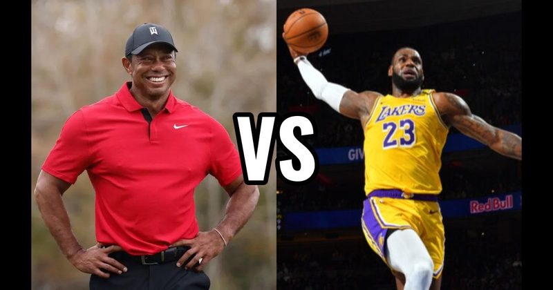 LeBron James vs. Tiger Woods