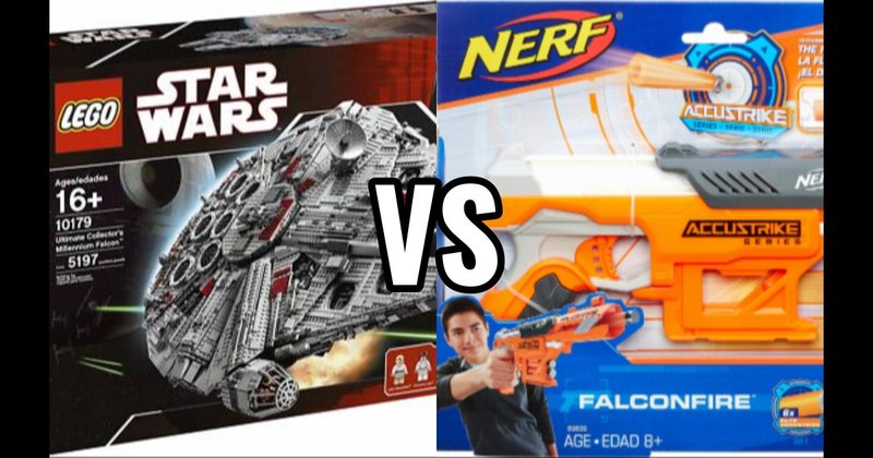 LEGO Sets vs. Nerf Blasters