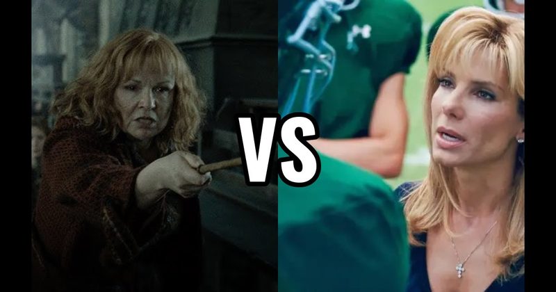 LEIGH ANNE TUOHY (THE BLIND SIDE) vs. MOLLY WEASLEY (HARRY POTTER)
