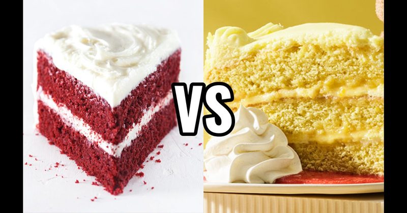 Lemon Cake vs. Red Velvet Cake
