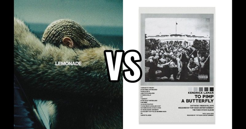 Lemonade vs. To Pimp a Butterfly