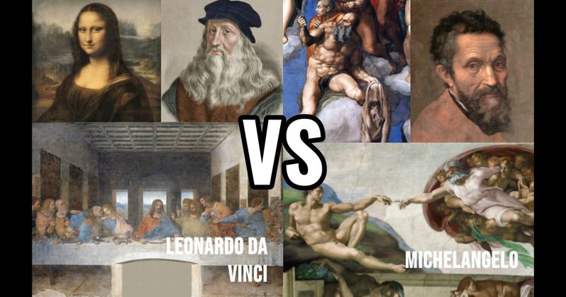 Leonardo da Vinci vs. Michelangelo