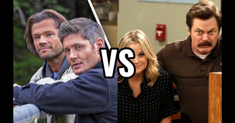 Leslie Knope & Ron Swanson (Parks and Recreation) vs. Sam & Dean Winchester (Supernatural)