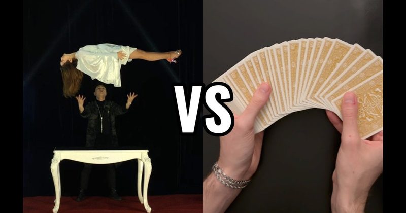 Levitation vs. Pick a Card
