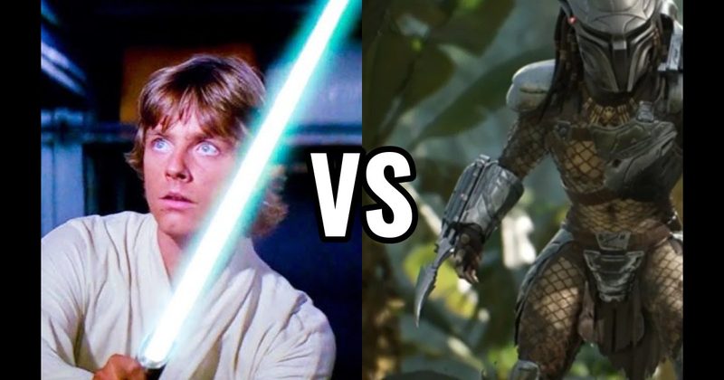 Lightsaber (Star Wars) vs. Predator's Wrist Blades — Predator