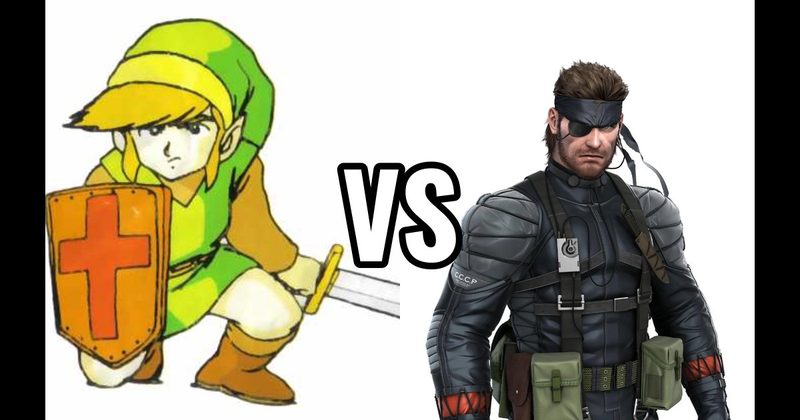 Link (Zelda) vs. Solid Snake (Metal Gear Solid)