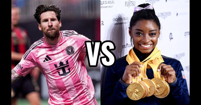 Lionel Messi vs. Simone Biles