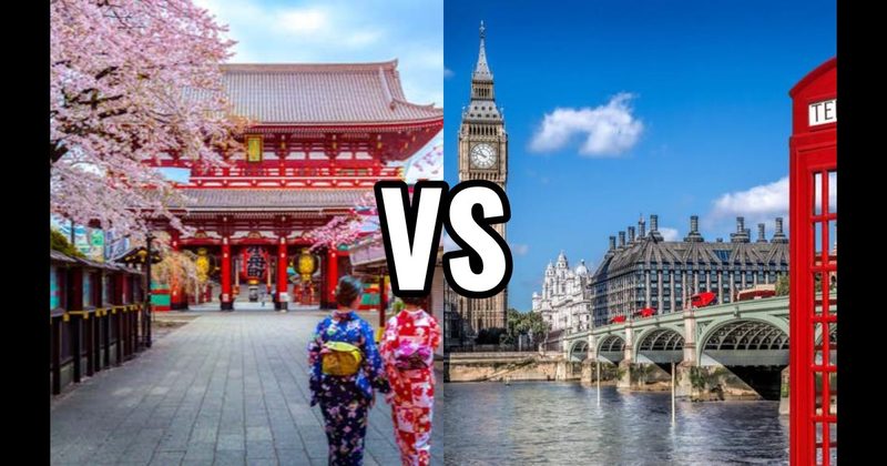 London, England vs. Tokyo, Japan