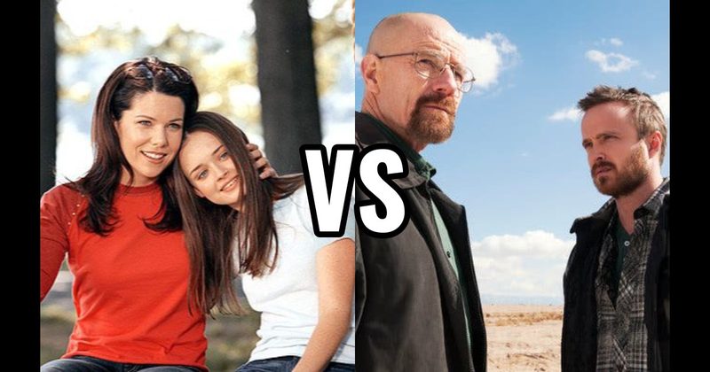 Lorelai & Rory Gilmore (Gilmore Girls) vs. Walter White & Jesse Pinkman (Breaking Bad)