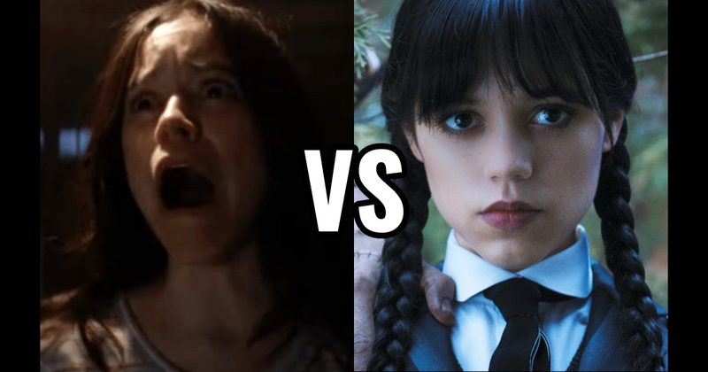 Lorraine (X) vs. Wednesday Addams (Wednesday)