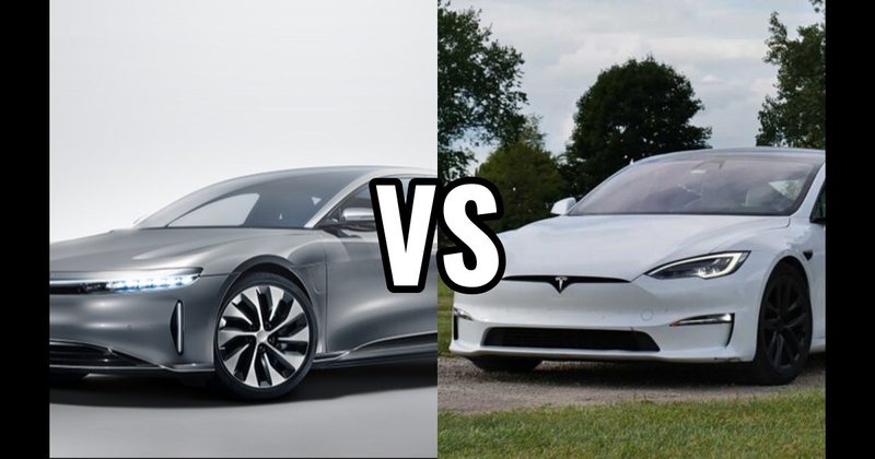Lucid Air vs. Tesla Model S