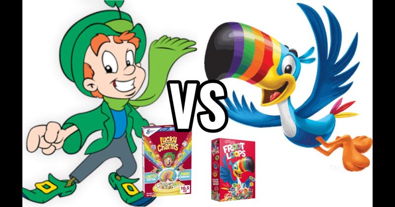 Lucky the Leprechaun vs. Toucan Sam